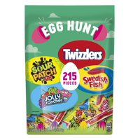 Hershey's & Mondelez Easter Egg Hunt Sweets Candy Assortment, 215 Ct