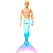 Barbie Dreamtopia Merman Doll, Blonde with Pink Seashell Necklace