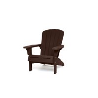Keter Adirondack Chair, Resin Outdoor Furniture, Brown