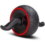 AB Carver Pro Roller Core Workout Abdominal Muscle Fitness AB Wheel Exercise Equipment Training Roller for Bodybuilding Gymnastics Home Gym (Red)