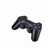 Wireless Controller Gamepad Twin Shock for PS2 Playstation2 (Black)