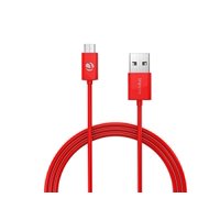 Truwire Micro USB to USB 2.0 Sync Data & Charger Cable Cord 3 Ft (1M) for Samsung Galaxy S II/2 Skyrocket HD, Galaxy S Aviator, Galaxy S Blaze 4G, Samsung Galaxy S3 / S4 Red