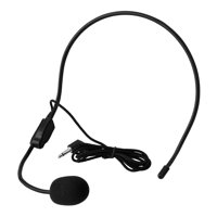 MEGAWHEELS Wired Headset Microphone Portable Headphone Amplifier