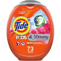 Tide Pods Plus Downy April Fresh, Laundry Detergent Pacs, 73 ct.