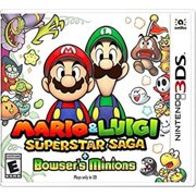 Mario & Luigi Superstar Saga + Bowser's Minions - Nintendo 3DS, Mario and luigi have access to different techniques, known as Bros. Moves, necessary for solving.., By by Nintendo