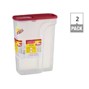 Rubbermaid Modular Cereal Keeper Food Storage Container 22 Cup Large (Pack Of 2)