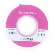 Mojoyce New 1 x Desoldering Braid Solder Remover Wick CP-2015 5 ft. 2.0mm