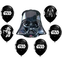 LOONBALLOON Star Wars Darth Vader Movie (7) Mylar & Latex Party Decoration Decor Balloons