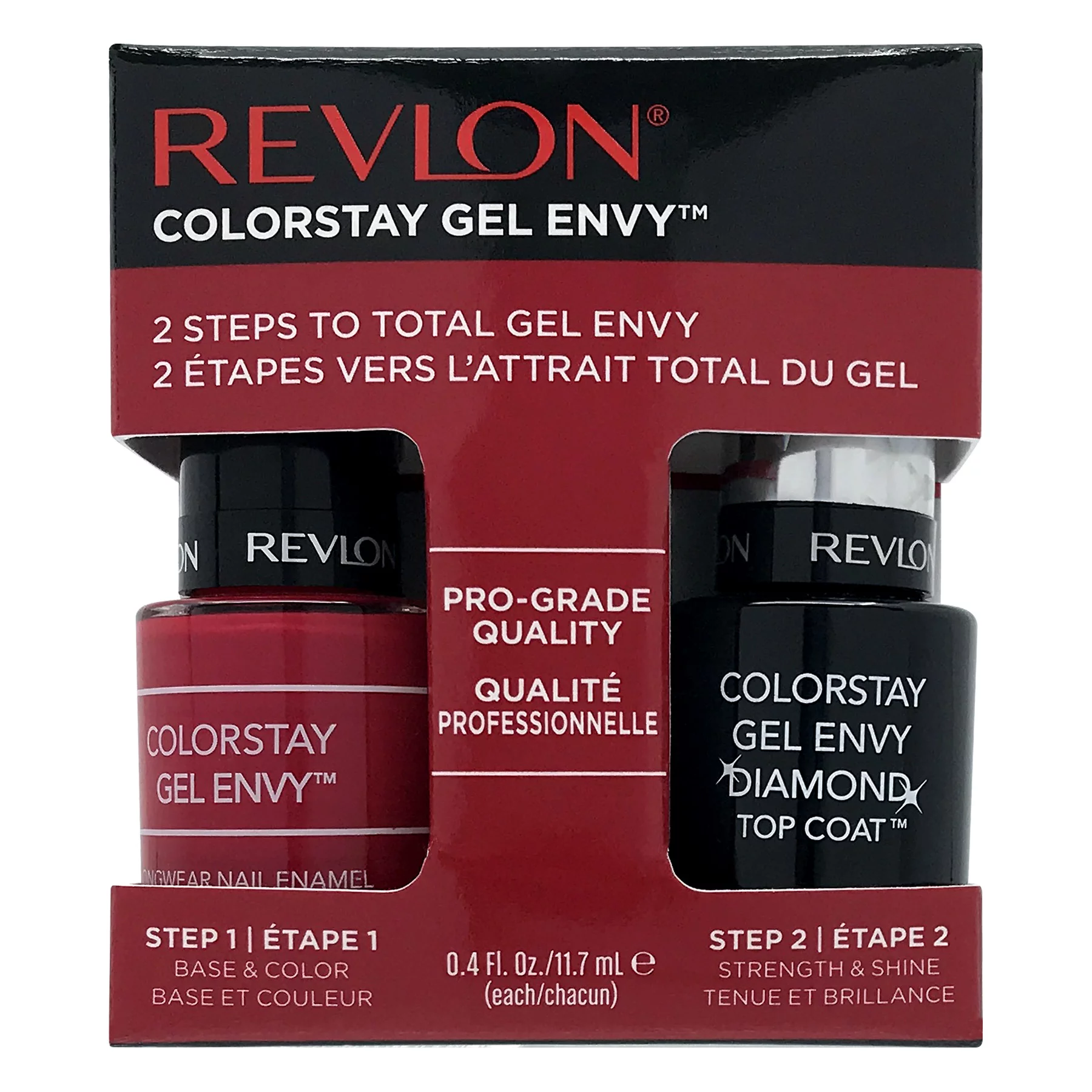 image 0 of Revlon ColorStay Gel Envy Longwear Nail Enamel, Roulette Rush .4 fl oz, 2 count
