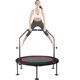 image 1 of Kimloog 48IN Folding Fitness Trampoline Indoor Trampoline For Adults And Children
