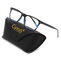 Cyxus Blue Light Blocking Reading Glasses PC Blue Anti Eyestrain Computer Reading Glasses Women Men 1.0