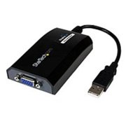 StarTech USB2VGAPRO2 USB-VGA Adapter - 1920 x 1200 - Black (Refurbished)
