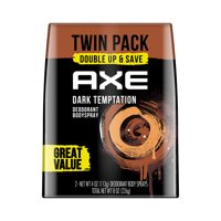 AXE Dark Tempation Body Spray 8 oz, 2 Pack