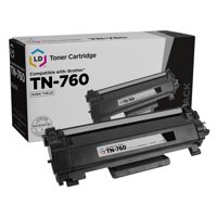 LD Compatible Toner Cartridge Replacement for TN760 High Yield (Black)