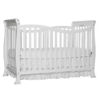 Dream On Me Violet 7-in-1 Convertible Life Style Crib, White