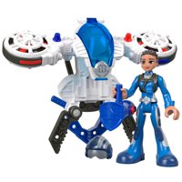 Fisher-Price Rescue Heroes Sky Justice & Hover Pack with Accessory for Preschool Kids