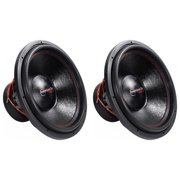 (2) American Bass HD18D1 HD 18" 3000w Competition Car Subwoofers 300Oz Magnets