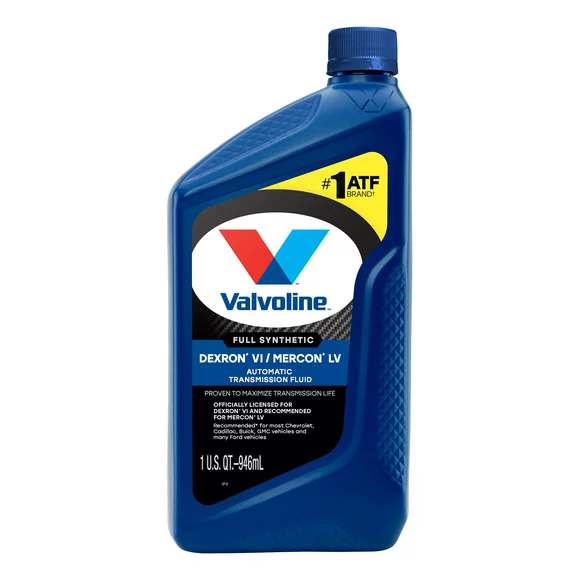 Valvoline Dexron VI/Mercon LV Full Synthetic Automatic Transmission Fluid (ATF) 1 QT