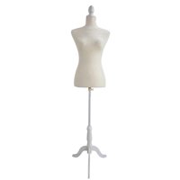 Ktaxon Female Mannequin Torso Clothing Dress Form Display Sewing Mannequin W/ Tripod Stand