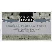 Cole's Trout Smoked Rainbow Trout, 3.2 oz, (Pack of 10)