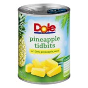 Pineapple Tidbits In 100% Pineapple Juice