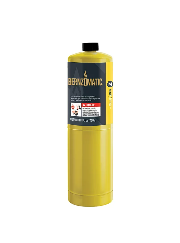 WORTHINGTON CYLINDER 332585 14.1 oz Pre-Filled MAP-Pro Gas Torch Style Cylinder