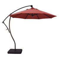 Phat Tommy 9 ft. Cantilever Olefin Patio Umbrella with Base