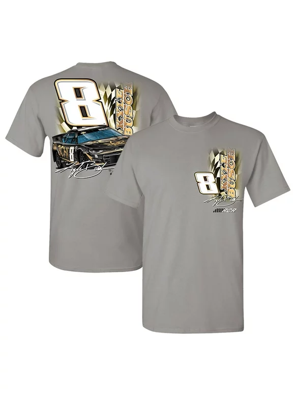 Men's Richard Childress Racing Team Collection Gray Kyle Busch 3CHI Car T-Shirt