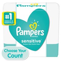 Pampers Sensitive Baby Wipes (Choose Your Count)