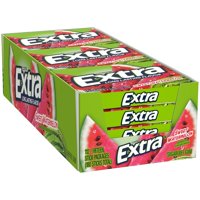 Extra Sweet Watermelon Sugar-Free Gum (15 Count, 12 Pack)