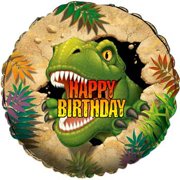 Dinosaur Adventure birthday party supplies foil balloon