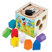 Melissa & Doug Mickey Shape Sorting Cube, Great Gift for Girls and Boys - Best for 2, 3, 4 Year Olds and Up