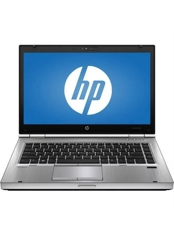 HP EliteBook 8470P 14" Laptop, Windows 10 Pro, Intel Core i5-3320M Processor, 8GB RAM, 128GB Solid State Drive (Reused)