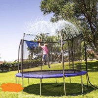 Toyify Trampoline Sprinkler Water Park, Outdoor Water Game Sprinkler for Trampoline, Fun Summer Backyard Water Park Toy for Boys and Girls (39.3ft)