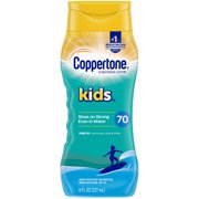 Coppertone Kids Sunscreen Water Resistant SPF 70, 8 fl oz.