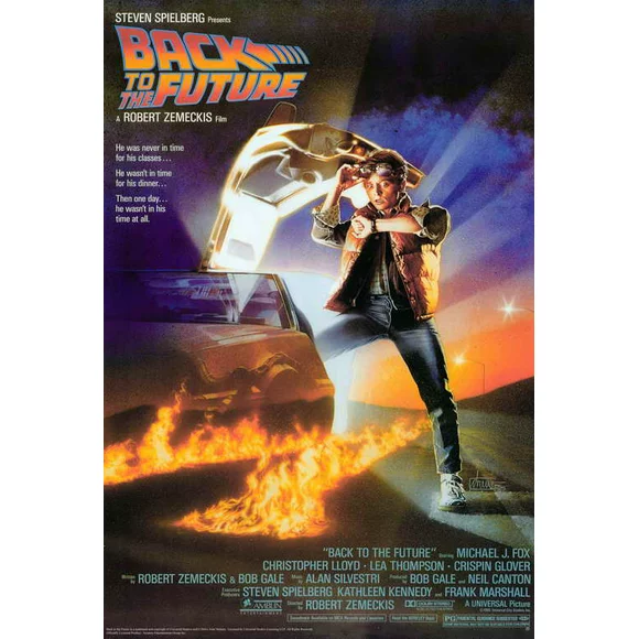 Back to the Future Movie POSTER 11" x 17" Style A