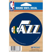 Utah Jazz WinCraft Round Vinyl Team Decal