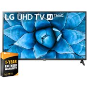 LG 75UN7370PUE 75 inch UHD 4K HDR AI Smart TV 2020 Model Bundle with 1 Year Extended Warranty(75UN7370 75" TV)