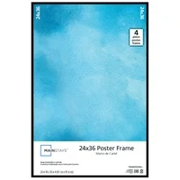 Mainstays 24x36 Thin Poster and Picture Frame, Black