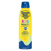 Banana Boat Kids Max Protect & Play Sunscreen Spray SPF 100, 6 oz