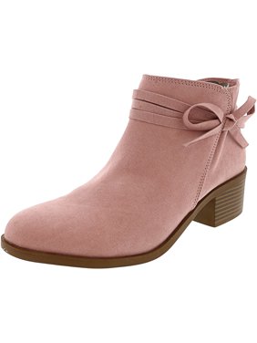 Nine West Girl's Cyndees Dust Rose Ankle-High Polyester Boot - 5M