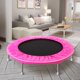 image 6 of 38inch 180lbs Load Mini Trampoline For Kids And Adult, Indoor Outdoor Exercise Recreational Trampoline With Safety Pad, Pink