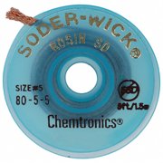 Chemtronics 80-5-5 Soder Wick Rosin Desoldering Braid