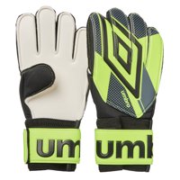 Umbro Junior Soccer Goalie Gloves, Green, 1 Pair