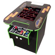 Suncoast Arcade, Classic Cocktail Arcade Machine With Over 400 Games, Green Trim, Commercial Grade