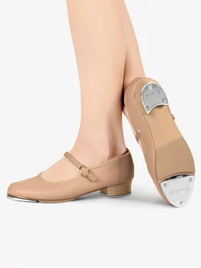 Girls "TapRite" Molded Tap Slide Buckle Tap Shoes