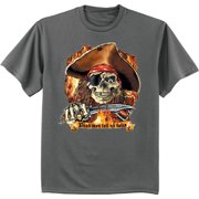 Dead men tell no tales pirate t-shirt Big and Tall tee for men
