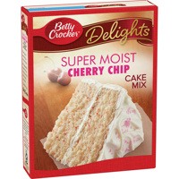 Betty Crocker Super Moist Cherry Chip Cake Mix, 15.25 oz