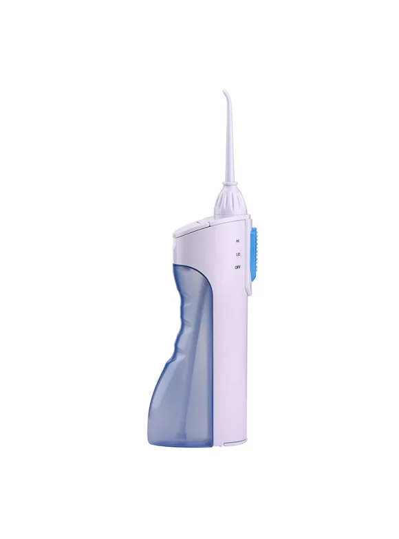 Cordless Water Flosser Portable Oral Irrigator For Travel And Home, Battery Operated(not included)