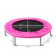 image 2 of 38 Inch Mini Trampoline, Rebounder Trampoline with Safety Tough Springs Pad for Adults and Kids, Indoor Outdoor Body Fitness Exercise Training, Workout Cardio Training Max Load 180lbs,Pink